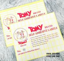 DECAL TOMY