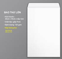 Bao thư trắng A4