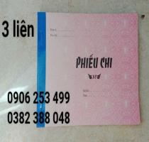 Phiếu Chi 3 liên ( 15 x 21 cm)